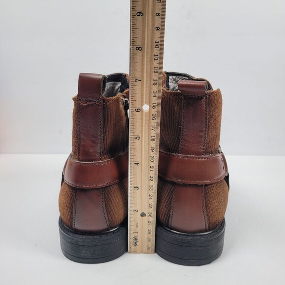 Arkbird Men\'s Brown Leather Ankle Boots FZN2019812 US Size 10 main image 8